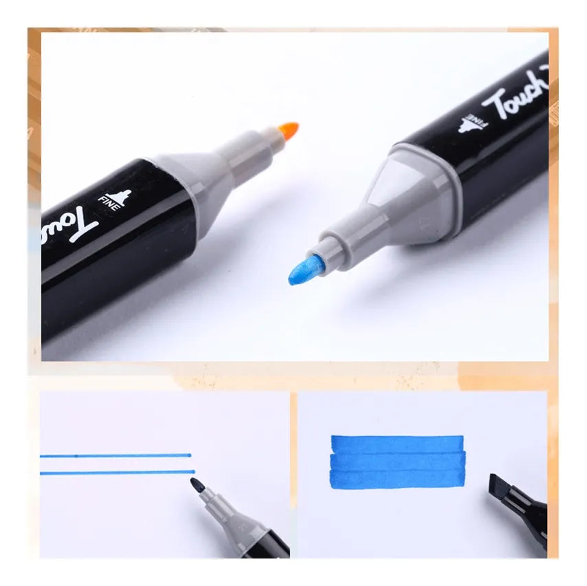 DuoMark®   Marcadores doble Punta kit 80 unidades