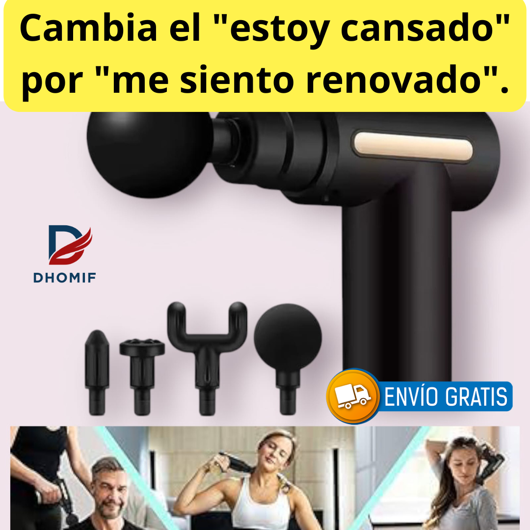 PowerPulse®  Pistola masajeador muscular