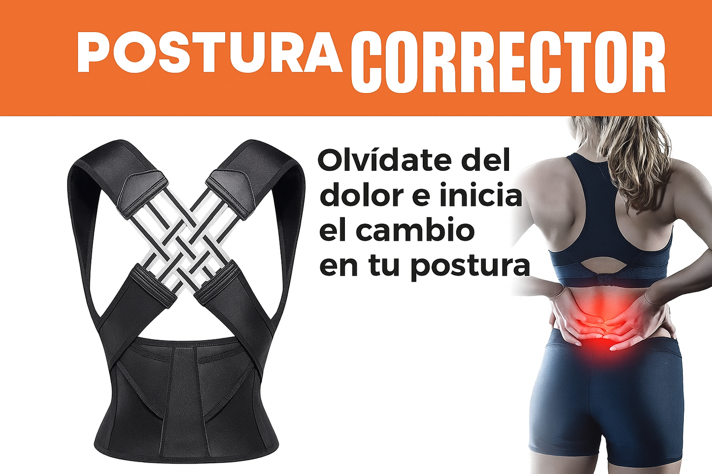 PostureX®  CORRECTOR DE POSTURA